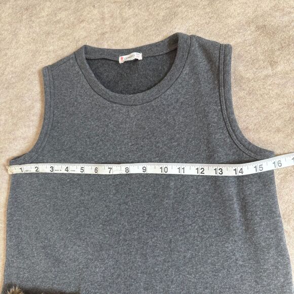 Crewcuts Gray Leopard Faux Fur Pocket Dress Girls 12 Animal Print Sleeveless - Picture 4 of 6